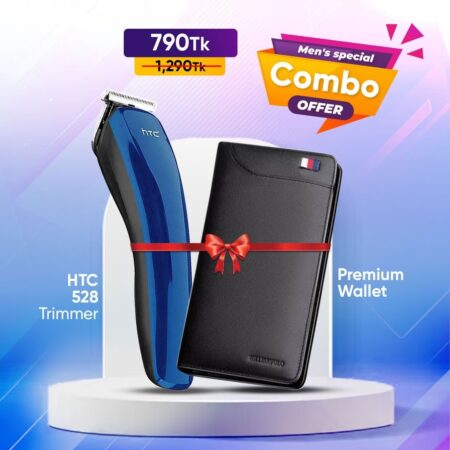 HTC 528 Trimmer & Premium Wallet Combo